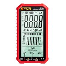 ANENG 620A True-RMS Auto-Ranging Digital Multimeter with Amp Volt Ohm Capacitance Continuity Temperature Frequency Diode Tests 2024 - buy cheap