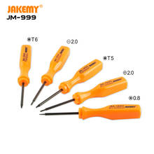 JAKEMY JM-999 Wholesale Mini Precision Slot Phillips Torx Pentagon Screwdriver Set for Home DIY Repair Phone Laptop Gamepad 2024 - buy cheap