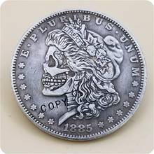 Hobo Nickel two face 1885 Morgan Dollar COPY COIN 2024 - buy cheap