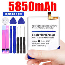 5850mah Li3822t43p8h725640 Battery for Zte Blade A510 Ba510 2024 - buy cheap