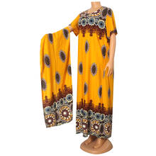 New Arrival Maxi African Dresses For Women Ethnic Style Loose Dashiki Pattern Print High Quality Female Vestidos Elegant 2024 - buy cheap