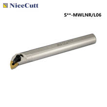 Nicecutt Lathe Tools CNC Machine S**-MWLNR/L06 Internal Turning Tool Holder For Carbide Turning Insert WNMG0604 Blade 2024 - buy cheap