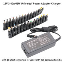 19V 3.42A 65W Universal Power Adapter Charger For Acer Asus Dell HP Lenovo Samsung Toshiba With 28Connectors 2024 - buy cheap