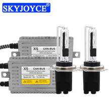 Skyjoyce-kit de balastro de carro 55w, h7cr, placa automotiva com bloqueio de ignição, luz para veículos livre de erro, 4300k, 6000k, 8000k, h7, h7cr 2024 - compre barato