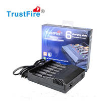 TrustFire TR-012 Universal Intelligent Lithium Battery Charger 6 Slots for 18650 18350 16340 14500 AA AAA Li-ion Batteries 2024 - buy cheap