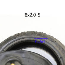 Câmara de ar e pneu para scooter elétrica, alta qualidade, 8x-5, pneus pneumáticos, 8 polegadas, para scooter elétrica, carrinho de bebê, 8x2.00-5 pneus 2024 - compre barato