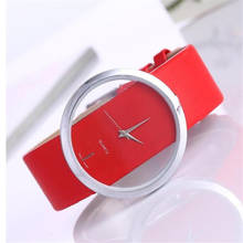 Relógio feminino de couro, relógio de quartzo para mulheres, luxo, antigo, elegante, vestido redondo, para presente 2024 - compre barato