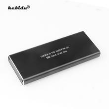 Kebidu-carcasa de disco duro SSD M.2 a USB 3,0, adaptador de almacenamiento, 5gbps, NGFF, 2230 / 2242/2260mm 2024 - compra barato