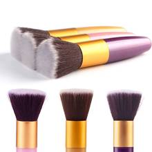 1Pcs Professional Flat Makeup Brushes Powder Liquid Foundation Blush Brush Concealer Contour Facial Make up Brushes Tool 2024 - buy cheap