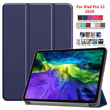 Protective Tablet Case for iPad Pro 11 Case 2020 Leather Stand Release Ultra Slim Shockproof Cover for IPad Pro 2020 Case 11" 2024 - buy cheap