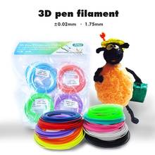 5m/10m PLA ABS 3D Pen Filament 1.75mm Random Color Ordinary Filaments for 3D Printing Pen Refilled Consumable Refilling Material 2024 - buy cheap
