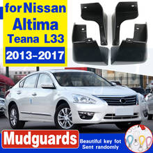 Set Molded Car Mud Flaps For 2013 2014 2015 2016 2017 Nissan Altima Teana L33 Sedan Splash Guards Mud Flap Mudguards Fender 2024 - buy cheap