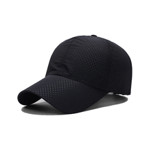 2020 Monochrome Summer Baseball Cap for Men Snapback Women's Quick-drying Mesh Breathable Sun Hat Men's Baseball Cap 2024 - buy cheap