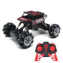 Rock Crawler 1:16 4WD Drift RC Car Remote Control Toy Vehicle Radio Control Stunt Car With Light Sound Universal Wheels 2355 2024 - buy cheap