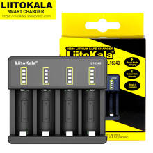 Liitokala Lii-16340 carregador 3.7v 4.2v bateria recarregável cr123a cr123 16340 carregador 2024 - compre barato