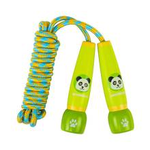 Cartoon Animal Adjustable Skipping Jump Rope with Wooden Handle Exercise Tool For Kids Children Boy Girl Birthday Gifts 2024 - buy cheap