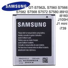 Original Battery EB425161LU For Samsung SM-J105H J1 MINI S7562 S7572 S7580 I739 i759 I669 I8160 J1 MINI Prime SM-106F 1500mAh 2024 - buy cheap