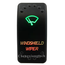 NEW 12V Green Red Led Rocker Switch WINDSHIELD WIPER Waterproof IP68 SPST ON OFF For Car Boat Marine Carling Switch Replacing 2024 - buy cheap