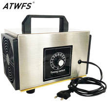 Atwfs-gerador de ozônio, purificador de ar e desodorizante, temporizador de desinfecção, 220v, 60g/48g/36 g/h 2024 - compre barato