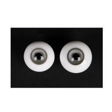 Globo ocular BJD de 14mm, Material de vidrio, ojos verdes y azules, adecuado para 1/3, 1/6, accesorios para muñecas BJD, 8 colores 2024 - compra barato