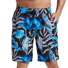 Mens Swim Trunks Quick Dry Board Short Pants with Pockets  Beach Swimwear Bathing Suits Boys Swimsuit Bottom 2024 - buy cheap