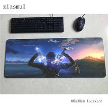 sao mouse pad gamer locrkand 800x300x3mm notbook mouse mat gaming mousepad large High-end pad mouse PC desk padmouse mats 2024 - buy cheap