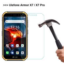 Protetor de tela de vidro temperado para ulefone armor x7 pro, 2 peças 2024 - compre barato