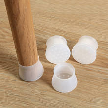16pcs Non-Slip Silicone Chair Leg Caps Feet Bottom Cover Silicone Cap Pad Furniture Table Feet Cover Wood  Floor Protector Cups 2024 - buy cheap