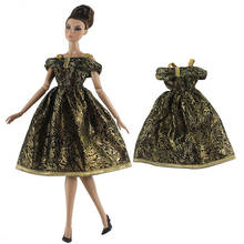 Модные золотые наряды для Барби CD FR Kurhn BJD аксессуары для кукол кукольный домик для ролевых игр 2024 - купить недорого