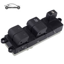 Interruptor de elevação de janela elétrica, interruptor para nissan qashqai j10 2.0 dci 4wd navara d40 25401jd001/25401bb60b 2024 - compre barato