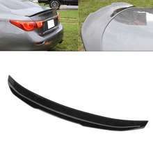 Glossy Black for PSM Style Duckbill Trunk Lid Spoiler Wing Fit for Infiniti Q50 2014-2020 New 2024 - buy cheap