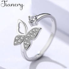 Bohemian Charm Boho Crystal Butterfly Rings For Women Lover Wedding Bridal Valentines Gifts Men Open Retro Antique Rings 2021 2024 - buy cheap