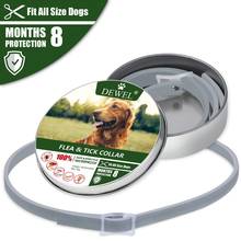 Dewel Dog Collar Anti Flea Cat Collar 8 Months Protection Pet Collar Anti Ticks,Insect,Mosquitoes Pet Accessories Support Custom 2024 - buy cheap