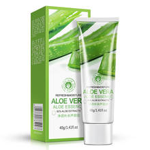 Gel hidratante de aloe vera, hidratante para controle de oleosidade, reparação de poros após o sol, para iluminar, antisecar, cuidados com a pele do rosto 40g 2024 - compre barato