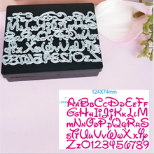 Alphabet Letter Number Cutting Dies for Mickey minne card Stencils for DIY Scrapbooking-photo album Decorative Paper Cards 2024 - buy cheap