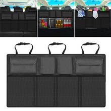 Back Seat Storage Bag Universal Car Organizer Trunk Rear Mesh Net Pocket 2024 - buy cheap