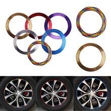 8 Meter/Roll Car Styling Automobile Wheel Rim Protector Decor Strip Rubber Moulding Trim Auto Vehicle Color Tire Guard Line 2024 - buy cheap