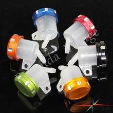 Motorcycle Aluminum Cap plastic Bottle Front Brake Clutch Fluid Reservoir Oil Cup Universal For Yamaha Honda Suzuki Kawasaki BMW 2024 - buy cheap