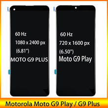 Pantalla Lcd de 6,5 "para Motorola Moto G9 Play, montaje de digitalizador táctil para Moto G9 Plus, Diaplsy 2024 - compra barato