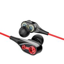 Fones de ouvido estéreo super baixo com microfone 3.5mm fones de ouvido com fio cinta jogo fone de ouvido para android ios iphone 11 2024 - compre barato