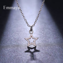 Emmaya Simplicity Series Tiny Silver Plated Star-shape For Unisex In New Trendy Party Fashion Necklaces Gifts 2024 - buy cheap