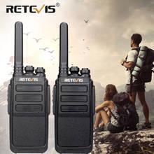 Un par RETEVIS RT28 Walkie Talkie Radio PMR VOX PMR446 FRS Micro USB de carga portátil Mini transmisor-receptor de estación de Radio de dos vías 2024 - compra barato