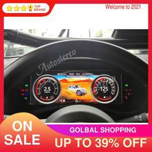 Reproductor Multimedia con pantalla de velocidad para Jeep Wrangler, unidad principal de navegación de GPS para coche, clúster Digital, Android 9, 2010-2017 2024 - compra barato