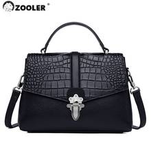 ZOOLER-Bolso de mano de cuero de vaca auténtico para mujer, bolsa de hombro de diseñador Real, tendencia Real, # WG310, gran oferta 2024 - compra barato