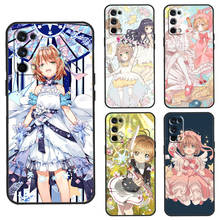 Cardcaptor Sakura для OnePlus X 9 Pro 8, 7T, 8T Nord чехол для телефона для Realme 8 Pro 6 7 Q3 Pro 7i C3 C15 C21 GT 2024 - купить недорого