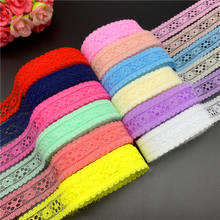 5yards/Lot 20mm Lace Ribbon Embroidered Lace Fabric Trim Decoration DIY Handmade Sewing Crafts Latest African Laces Fabric 2024 - купить недорого