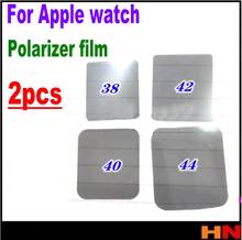 Película polarizadora LCD de alta calidad para Apple watch series 1, 2, 3, 4, 5, 38mm, 40mm, 44mm, 2 unidades 2024 - compra barato