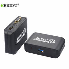 KEBIDU 1080P USB 3.0 to HDMI-compatible Converter USB 3.0 to VGA L/R Output  Graphics Video Adapter for PC Laptop TV Projector 2024 - buy cheap