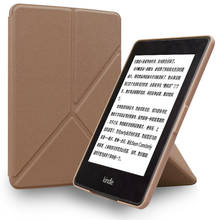 Funda para Kindle Paperwhite 1/2/3 DP75SDI, funda inteligente de cuero PU para Kindle Paperwhite 3 2024 - compra barato