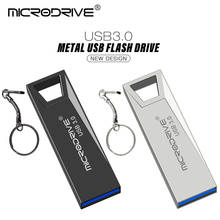 Unidad Flash USB 100% de gran velocidad, 128, capacidad Original, 3,0 GB, 64gb, 32gb, 16gb, Pen Drive de metal plateado 2024 - compra barato